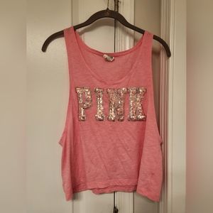 PINK Bling Tank Top